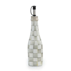 MacKenzie-Childs Sterling Check Farmhouse Oil Cruet