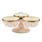 MacKenzie-Childs Rosy Check Triplicity