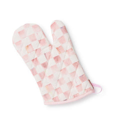 MacKenzie-Childs Rosy Check Oven Mitt