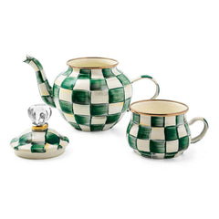 MacKenzie-Childs Emerald Check High Tea