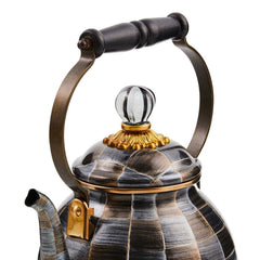 MacKenzie-Childs Sophisticheck 2 Quart Tea Kettle – 2024 Limited Edition