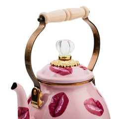 MacKenzie-Childs Kiss Me 2 Quart Tea Kettle – 2024 Limited Edition