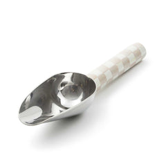 MacKenzie-Childs Mocha Check Small Scoop