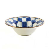 MacKenzie-Childs Royal Check Enamel Breakfast Bowl