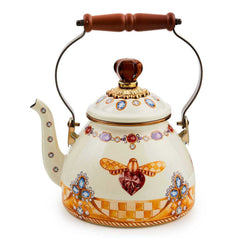 MacKenzie-Childs Queen Bee 2 Quart Tea Kettle – 2024 Limited Edition