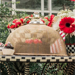 MacKenzie-Childs Courtly Check Mesh Dome – Large