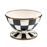 MacKenzie-Childs Courtly Check Enamel Ice Cream Dish