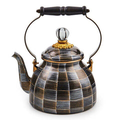 MacKenzie-Childs Sophisticheck 2 Quart Tea Kettle – 2024 Limited Edition