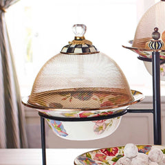 MacKenzie-Childs Courtly Check Mesh Dome – Small