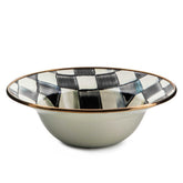 MacKenzie-Childs Courtly Check Enamel Breakfast Bowl