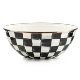 MacKenzie-Childs Courtly Check Enamel Everyday Bowl – Medium