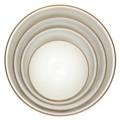 MacKenzie-Childs Sterling Check Enamel Extra Large Everyday Bowl