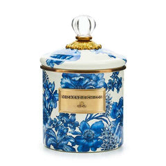 MacKenzie-Childs Royal English Garden Enamel Canisters