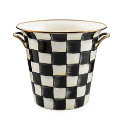 MacKenzie-Childs Courtly Check Enamel Wine Cooler