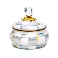 MacKenzie-Childs Check Squashed Pot