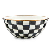 MacKenzie-Childs Courtly Check Enamel Everyday Bowl – Large