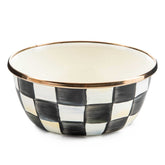 MacKenzie-Childs Courtly Check Enamel Pinch Bowl
