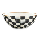 MacKenzie-Childs Courtly Check Enamel Everyday Bowl – Extra Large