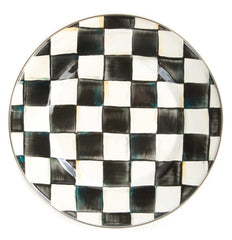 MacKenzie-Childs Courtly Check Enamel Dinner Plate