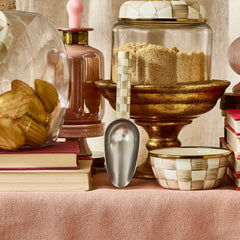 MacKenzie-Childs Mocha Check Small Scoop