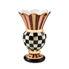 MacKenzie-Childs Check Great Vase