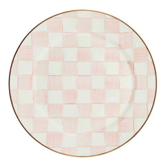 MacKenzie-Childs Rosy Check Charger/Plate