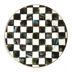 MacKenzie-Childs Courtly Check Enamel Charger/Plate