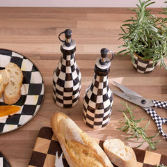 MacKenzie-Childs Courtly Check Farmhouse Oil Cruet