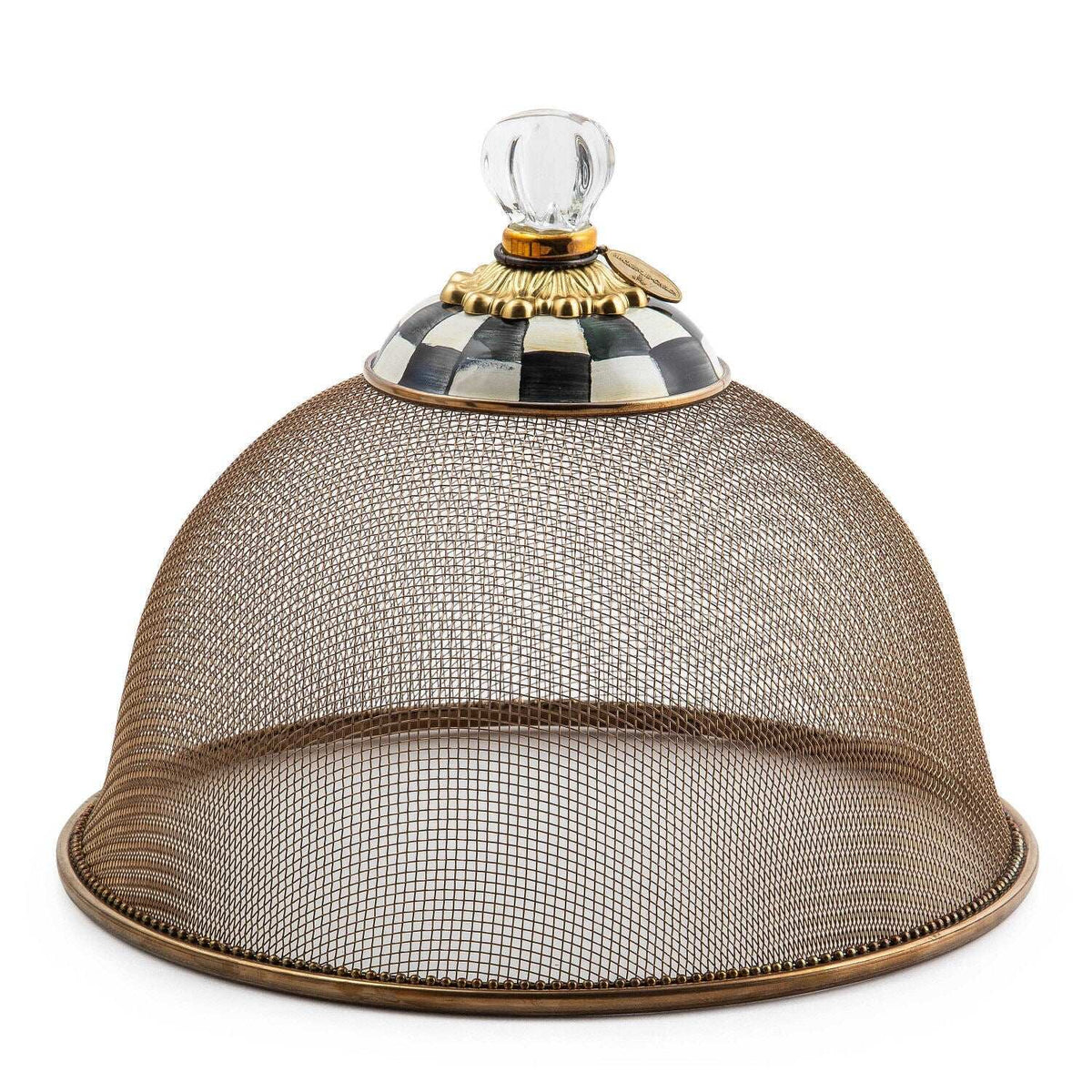 MacKenzie-Childs Courtly Check Mesh Dome – Small