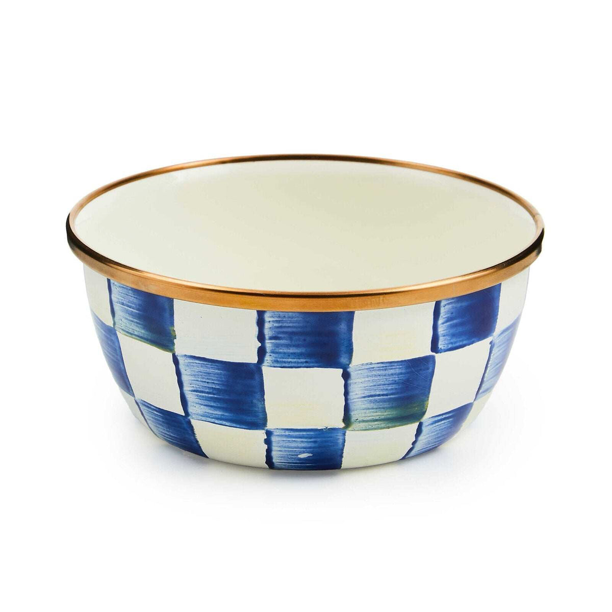 MacKenzie-Childs Royal Check Pinch Bowl