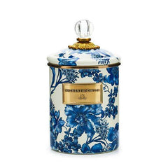 MacKenzie-Childs Royal English Garden Enamel Canisters