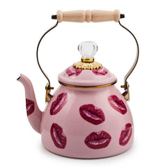 MacKenzie-Childs Kiss Me 2 Quart Tea Kettle – 2024 Limited Edition