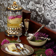 MacKenzie-Childs SoHo Serving Bowl – Platinum