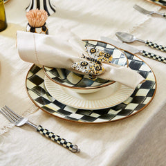 MacKenzie-Childs Courtly Check Enamel Charger/Plate