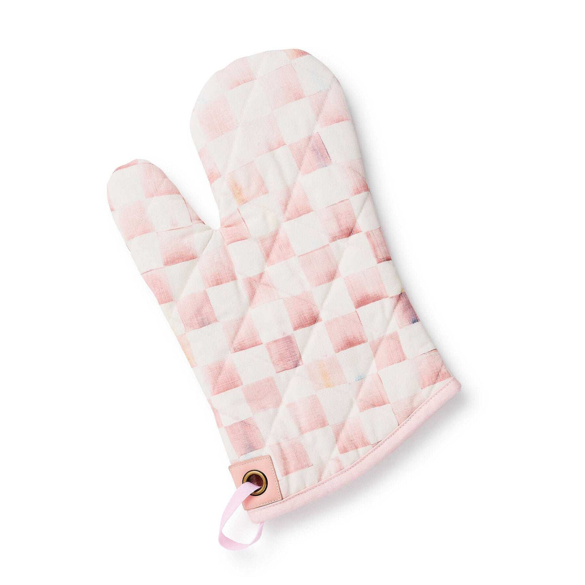 MacKenzie-Childs Rosy Check Oven Mitt