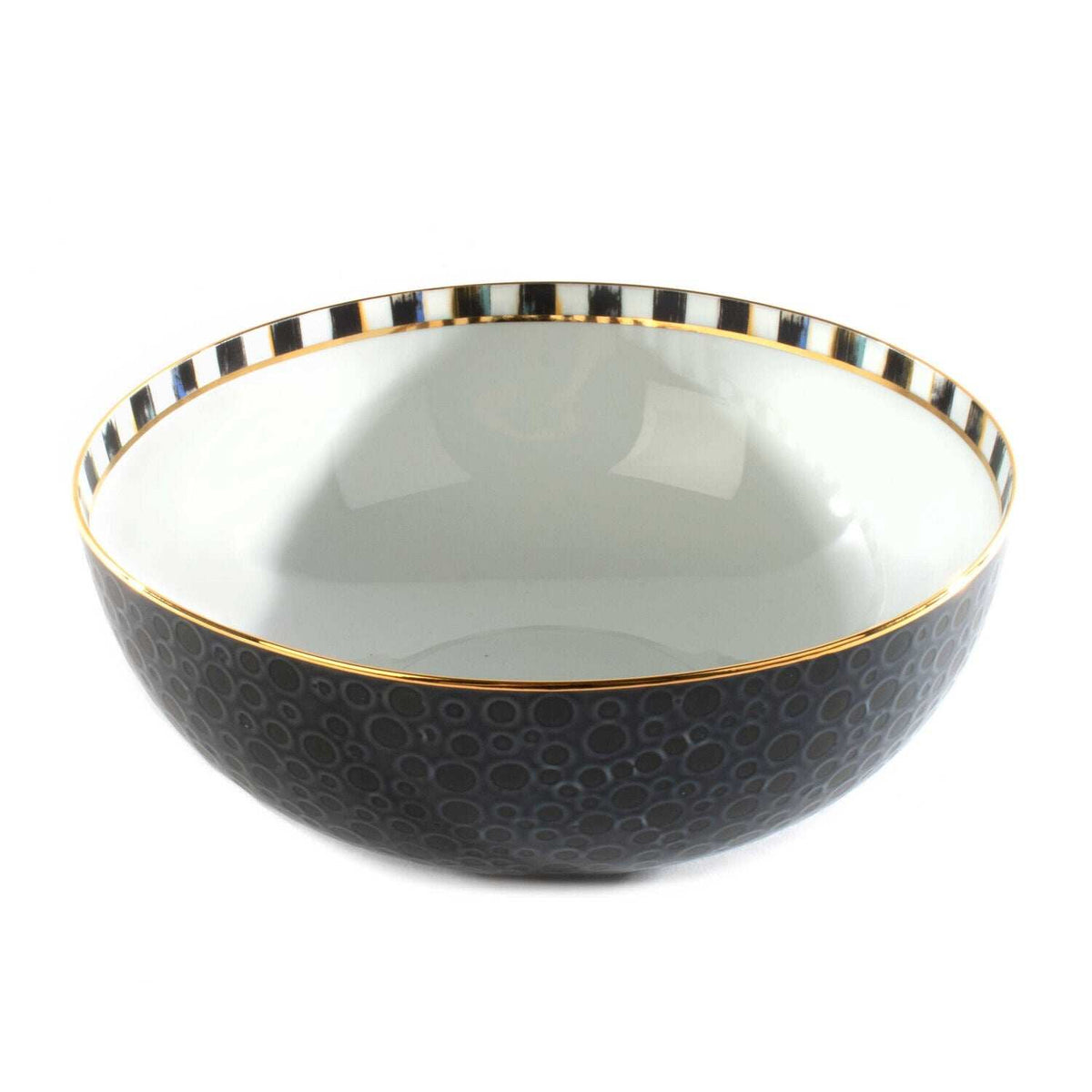 MacKenzie-Childs SoHo Serving Bowl – Midnight